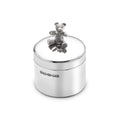 Silver Rnd Box 2" Teddy
