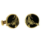 Enamel Scorpion Cufflinks