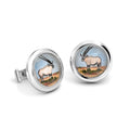 Essex Crystal Oryx Cufflinks