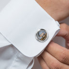 Essex Crystal Oryx Cufflinks