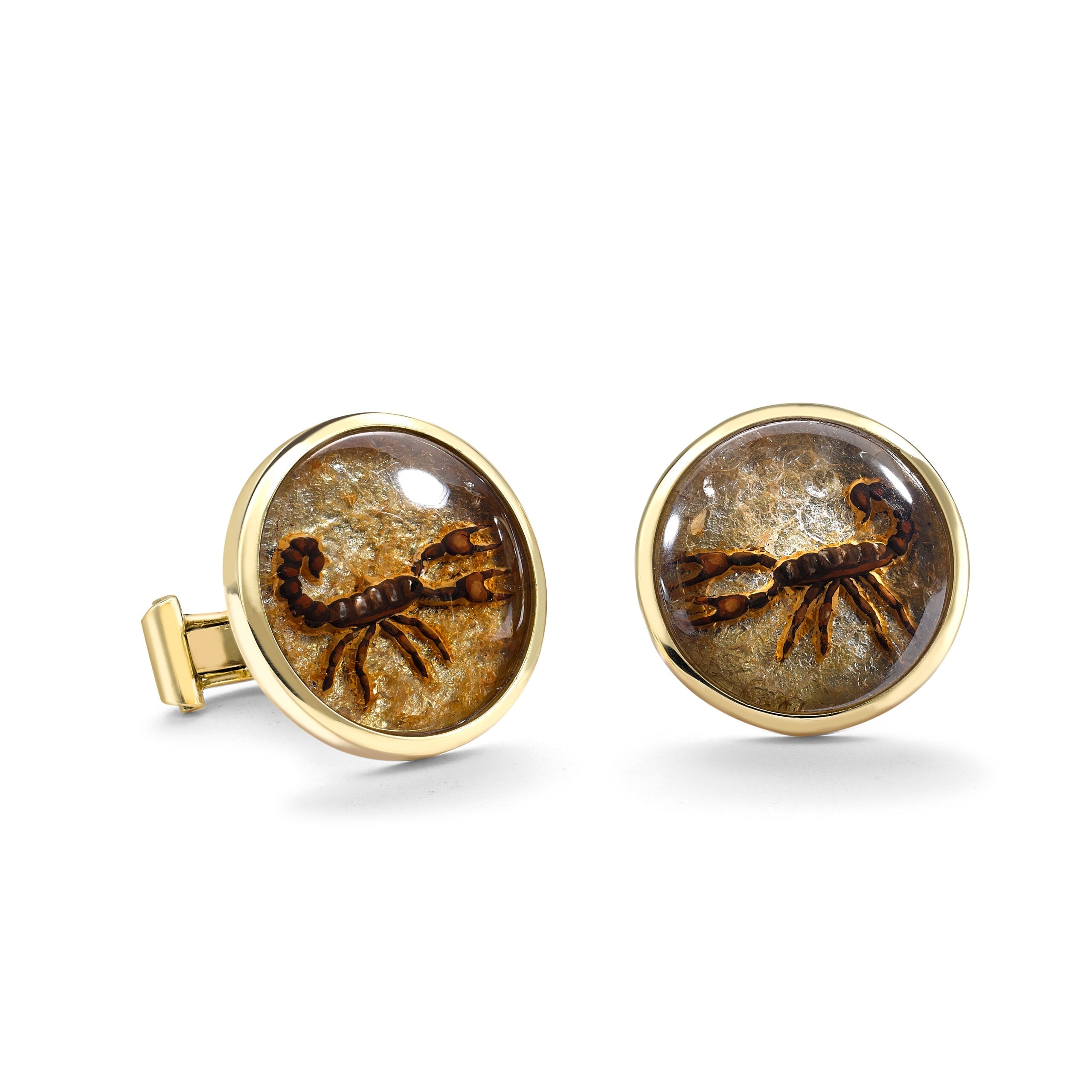 Essex Crystal Scorpion Cufflinks