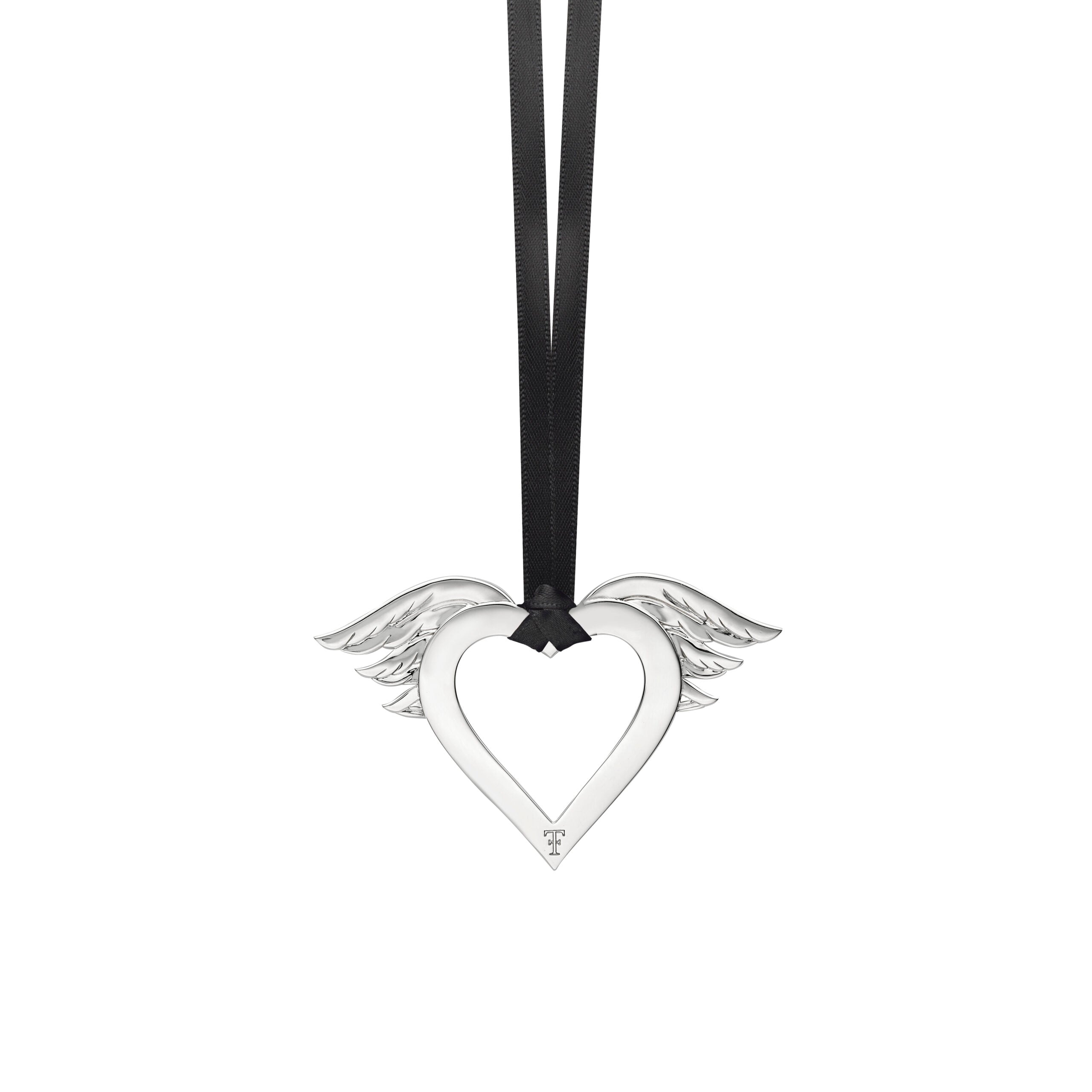 Winged 'Art Silver Decorative Tag