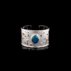 Black Opal Koi Carp Cuff Bangle