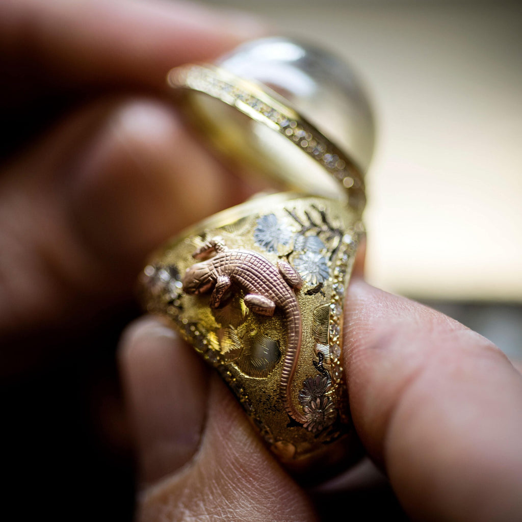 Empty Quarter Opening Ring