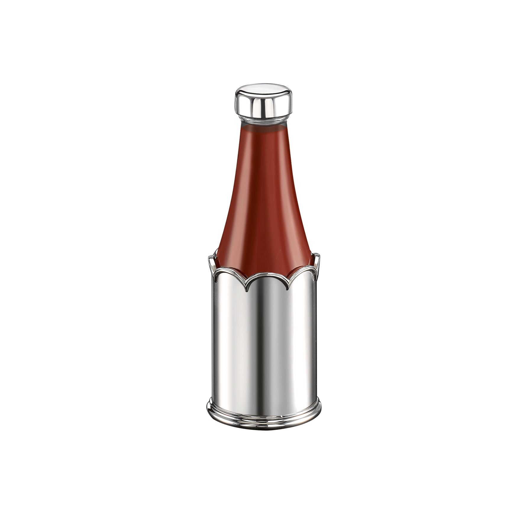 Silver Tomato Ketchup Sleeve