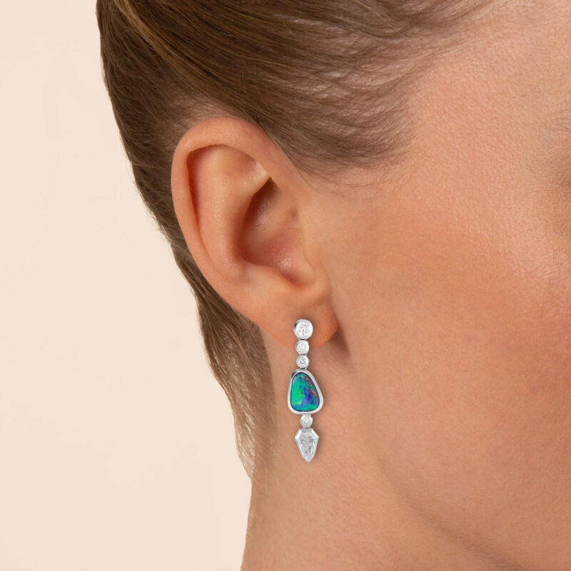 opal earrings costco